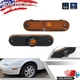 Front Side Marker Lights For 1990-2005 Mazda Miata MX-5 Amber LH & RH Set of 2