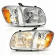Halogen Headlight Kit For 2000-2004 Toyota Tundra LH & RH Regular/Cab Access Cab