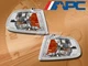 APC EURO CLEAR LENS CORNER TURN SIGNAL LAMPS LIGHTS FOR 92-95 CIVIC 2DR 3DR HB