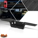 For 17-22 Ford F-250 F-350 SD Metal Rear Bumper Step Pad w/o Sensor Holes Black