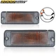 Smoked Front Parking Turn Signal Corner Lights Fit For 84-89 Toyota Pickup 