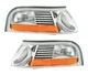 DRIVER & PASSENGER SET PARKING SIGNAL LIGHT FITS 2003-2005 MERCURY GRAND MARQUIS