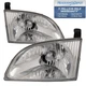 Fits 01-03 Toyota Sienna Headlight Pair Right Left Replacement Headlamp Set