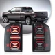 VLAND FULL LED Clear Rear Tail Lights For GMC Sierra 1500 2500 3500 HD 2014-2018