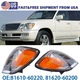 Pair Side Marker Corner Parking Lights Turn Signals For Lexus LX470 1998-2007