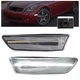 2PCS White LED Front Bumper Side Marker Lights For 2003-2007 Infiniti G35 Coupe