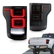 VLAND Smoked Full LED Tail Lights For 2015-2020 Ford F-150 Rear Lamps Assembly