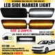 2-20X LED Side Marker Light Lamp Smoke For 2010-2014 VW MK6 Golf GTI White Amber
