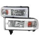 Fits 94-01 DODGE RAM Euro Headlight With Clear Lens