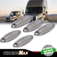 5Pack Clear Lens Full Amber LED Cab Roof Marker Lights For Freightliner Cascadia