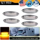 Top Clearance Cab Marker Amber LED Light For Freightliner Cascadia Heavy Duty 5x