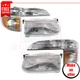 Corner Lights and Headlights set of 4 pc halogen for 1995-2000 Ford Explorer