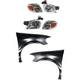 Headlight Kit For 1997-2005 Chevrolet Venture Front