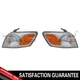 TYC Turn Signal Light Lamp Assembly Front Left &Right 2PCS For Toyota Camry 2001
