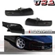 Smoked Front Bumper Turn Signal Lamps Covers For 93-97 Pontiac Firebird Trans Am