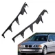 Pair Car Upper Headlight Lamp Cover Strip Trim FOR BMW 3 Series E46 4 Door 98-01