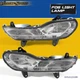 Clear Lens Left+Right Front Bumper Fog Lights Fit For 2013-2016 Ford Kuga Escape