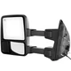 Left Power Heated Tow Mirror Black Turn Signal 08-16 Ford F250 F350 F450 F550