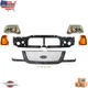 Fiits 2001-2003 Ford Ranger New Front Grille Header Panel Headlight Corner Light Fiits 2001-2003 Ford Ranger New Front Grille Header Panel Headlight Corner Light