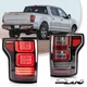 VLAND LED Tail Lights Assembly For 2015-2020 Ford F-150 Clear Rear Lamp Pair L+R