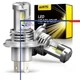 AUXITO H4 9003 LED Headlight Bulbs Hi Low Beam Conversion Kit 6500K White Canbus