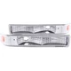 ANZO PARKING/SIGNAL LIGHTS CHROME EURO AMBER for 98-05 CHEVY S-10 / S-10 BLAZER