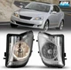 For 2006-2009 2010 Lexus IS250 IS350 Clear Bumper Fog Lights Front Lamp w/Bulbs