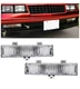 83-88 Monte Carlo SS Front lower Fascia Clear Marker parking Light lens w clips