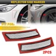 Front Side Bumper Reflectors Light Marker Lamp for BMW F30 F31 3-Series 2012-15