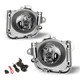 For 2010-2011 Toyota Prius Fog Lights Bumper Kit Clear Lens W/Wiring+Switch