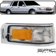 1995-1997 LINCOLN TOWN CAR Corner Marker Signal Light - Right Passenger Side RH
