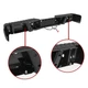 Rear Bumper Assembly Black Steel w/Sensor For Ford F150 F-150 Pickup 2009-2014