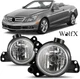 Clear Fog Lights Assembly For 2011-2013 Mercedes-benz R350 S400 E250 E350 E550