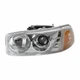 For GMC Sierra 1500 Headlight 1999-2006 Driver Side GM2502214 | 15218077