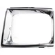 For Toyota Pickup Headlight Door 1989 1990 1991 Passenger Side Chrome TO2513113