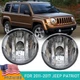 Pair Clear Lens Bumper Fog Lights For 2011-2015 Jeep Patriot Left+Right W/ Bulbs Pair Clear Lens Bumper Fog Lights For 2011-2015 Jeep Patriot Left+Right W/ Bulbs