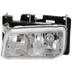 Driver Side Headlight For GMC Yukon 1992-2000 Halogen with Bulb(s) Denali