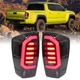 LED Tail Lights For 2016-2022 2023 Toyota Tacoma Brake Rear Lamps Smoked Pair
