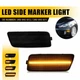 Front Side Marker Amber LED Signal Lights For 2010-14 VW Volkswagen MK6 Golf D