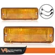 1Pair Turn Signal Light Lamps Plastic Left & Right Fit For 84-89 Toyota Pickup