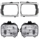 Halogen Headlight For 1992-1995 Toyota Pickup Left and Right Side