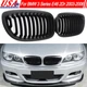 Front Kidney Grille Grill For BMW 3 Series E46 325Ci 330Ci 2003-2006 Matte Black