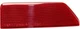 CAPA For 2016-2017 Terrain Bumper Reflector Rear, Right Red Plastic GM1185115C