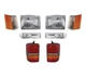 Replacement Tail Light Set  1993-1998 Jeep Grand Cherokee Driver and Passenger 