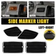 Turn Signal Light Housings For Jeep Wrangler TJ 1997-2006 Bumper Side Marker Set