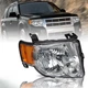 Fit 2008 2009 2010 2011 2012 Ford Escape SUV Chrome Passenger Right Headlight RH