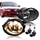 Fit For BMW 01-06 E46 3 Series M3 01-03 E39 Bumper Fog Light Clear Lens Lamp 