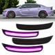For 2015-2023 Dodge Charger 4PCS Front Rear Bumper LED Side Marker Lights Lamps