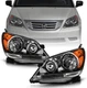 - for 2008 2009 2010 Honda Odyssey Headlights [Factory Style] Headlamps Replacem