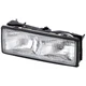 Headlight For 87 88 89 90 Chevrolet Caprice Left Clear Lens With Bulb